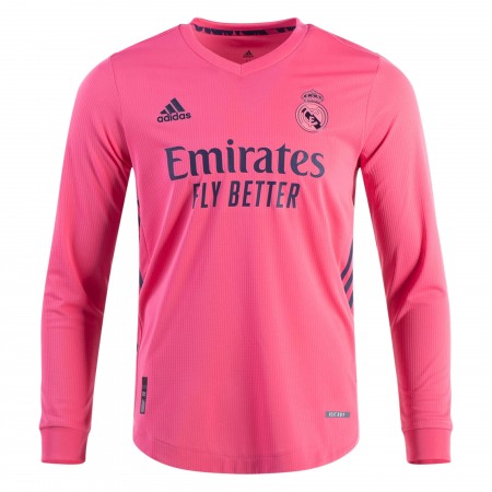 Koszulka Real Madryt Wyjazdowe Koszulki Piłkarskie 2020-2021 Długi Rękaw